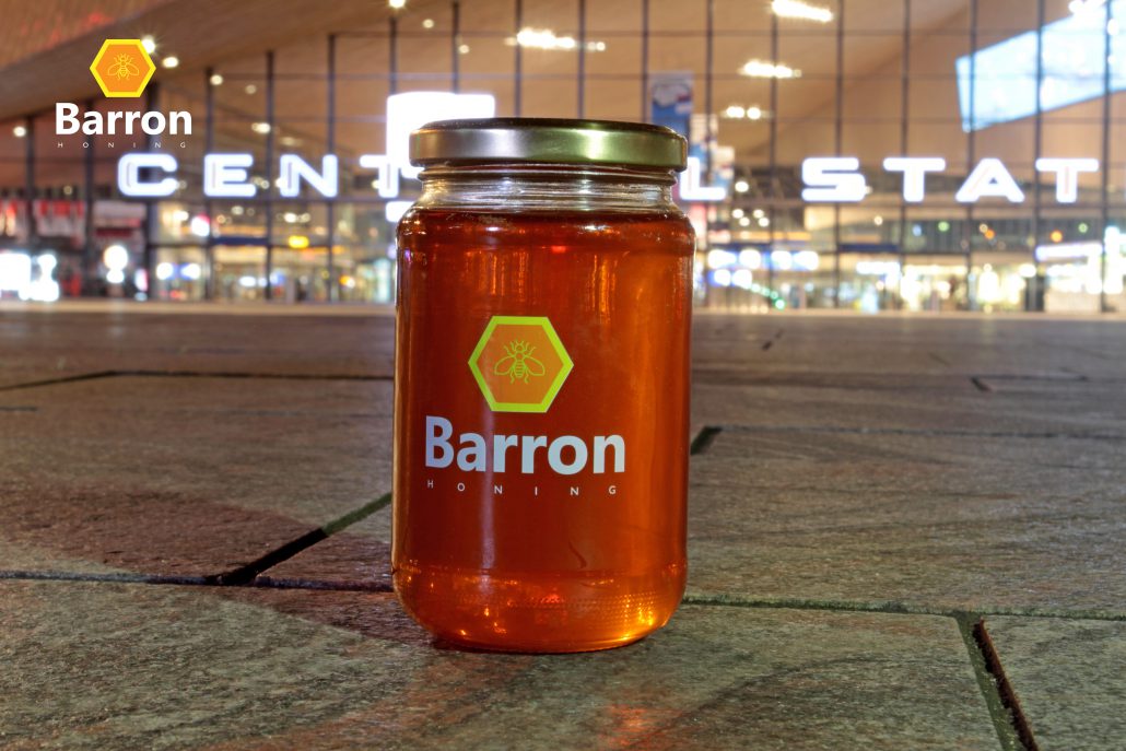 Barron bloemen honing op Rotterdam Centraal